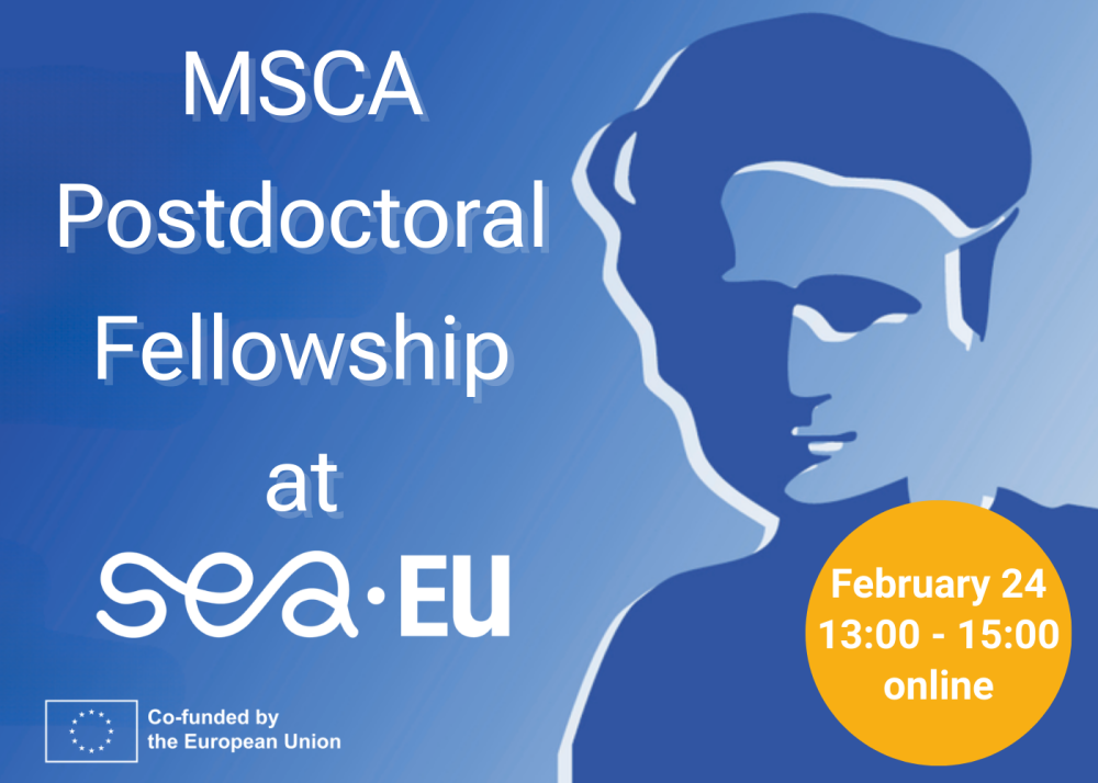 How to obtain an MSCA postdoctoral grant? SEA-EU Alliance informational meeting - poster