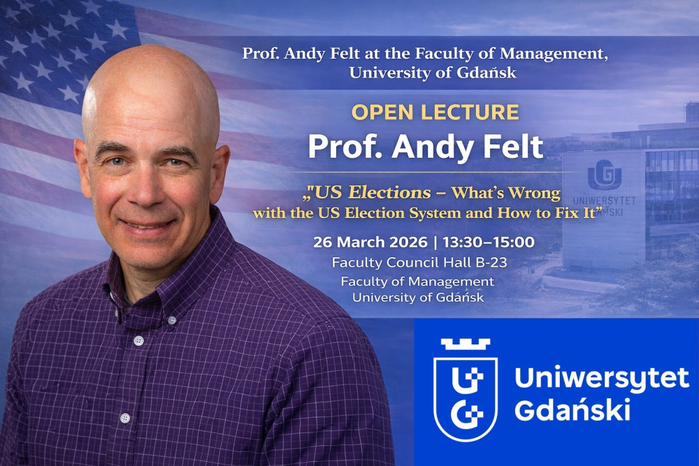 Prof. Andy Felt Visiting the Faculty of Management  - banner