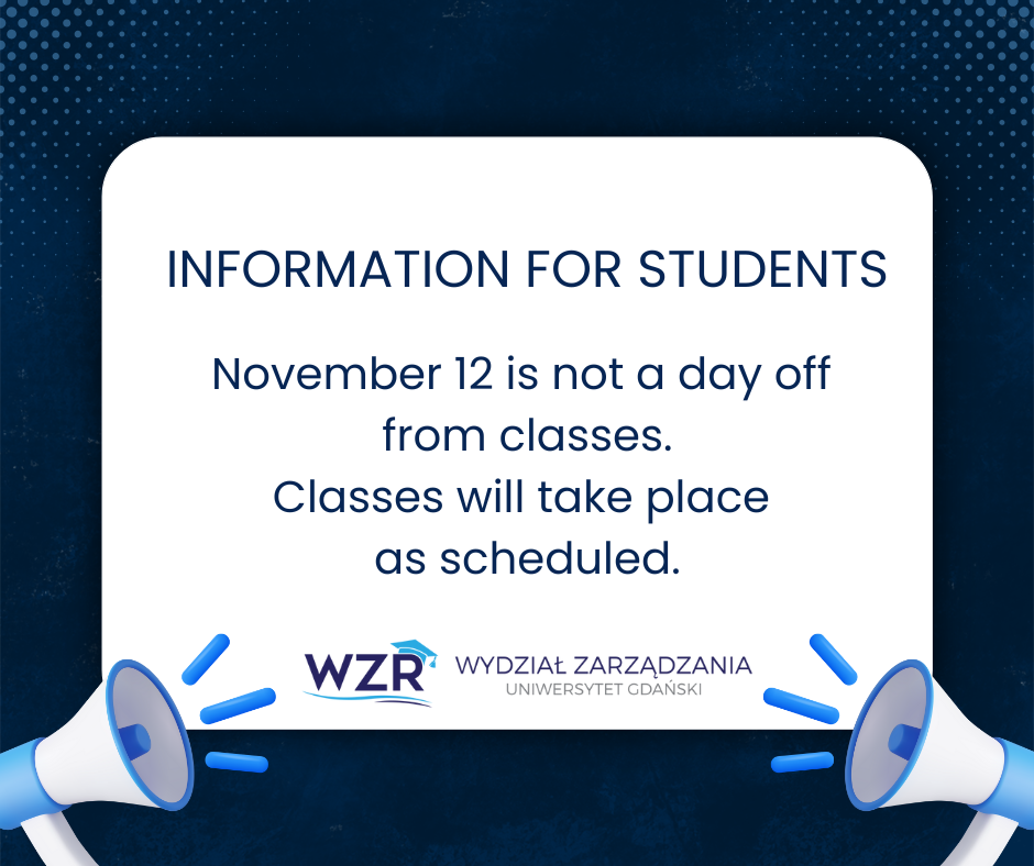 Information for students