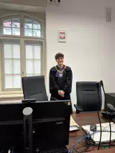 A man wearing a judicial robe