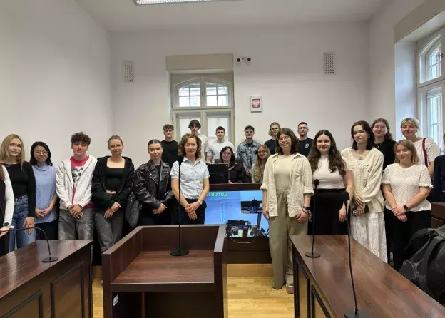 Students attend court trials in Sopot