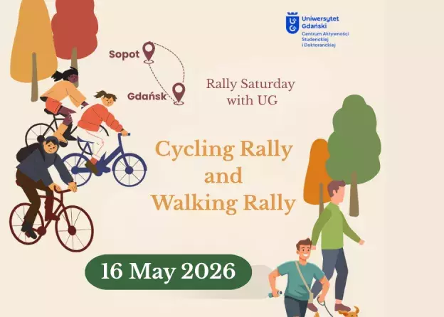 UG Cycling Rally and Walking Rally - choose your route and join us!